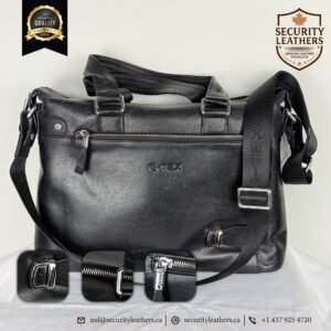 Men’s Premium Fashion Cowhide Leather Business Bag