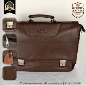 Men’s Premium Cowhide Leather Corporate Office Bag